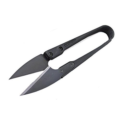 Clover 糸切はさみ[ブラック]黒刃(10.5cm) 36-395