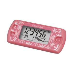 山佐(YAMASA) 万歩計 ポケット・バッグイン万歩計 ポケット万歩 フローラルピンク EX-500P｜kirelab-net