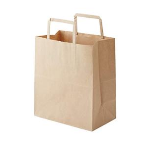 シモジマ(Shimojima) ヘイコー 手提 紙袋 平手紐 H25CB S2 未晒 クラフト 22x13x25.5cm 50枚｜kirelab-net