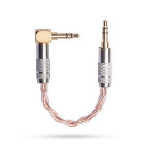 okcsc LCSO オーディオケーブル ステレオケーブル 3.5mm ポータブルDACアンプ、スマホ、DAC/ヘッドホンアンプに適合する 片側｜kirelab-net