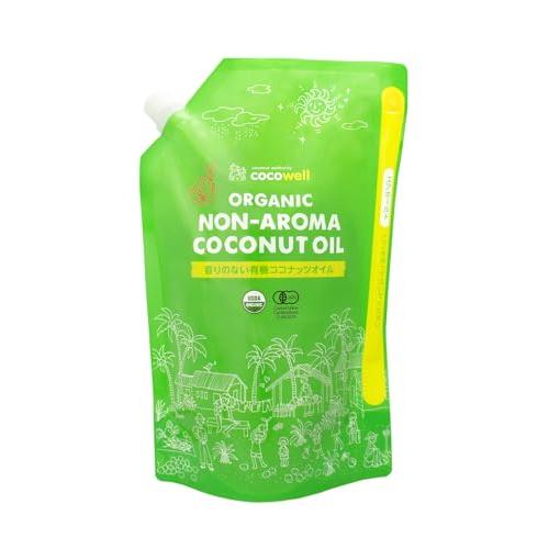 cocowell(ココウェル) 香りのない有機ココナッツオイル 1840g 有機JAS 中鎖脂肪酸
