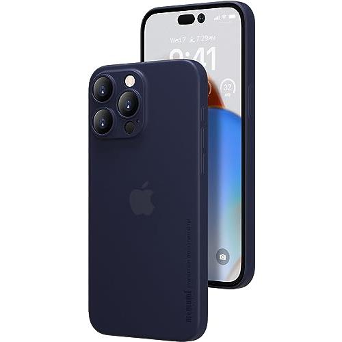 「0.3mm極薄」iPhone 15 Pro対応ケース memumiマット質感 オリジナル設計 指紋...