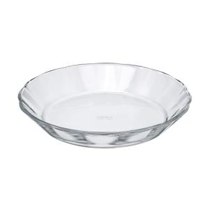 HARIO(ハリオ) 耐熱ガラス製 プレート 1100ml 食器 皿 BUONO kitchen クリア グラタン皿 日本製 HPL-110-B｜kirelab-net