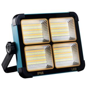 ZYH LED 投光器 充電式 作業灯 150w ソーラー充電 16000mAH大容量 IP66防水 ライト 太陽光発電 アウトドア キャンプ｜kirelab-net