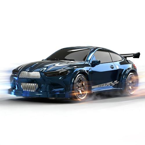 KFPLAN KF20 1:64ドリフトカー LEDライト付き 卓上ラジコンカー 4WDミニラジコン...
