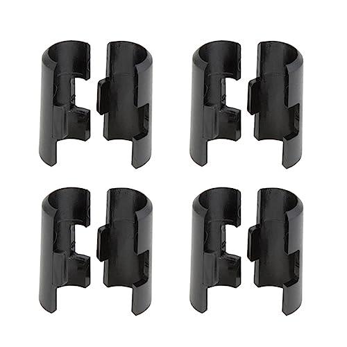 ドウシシャ ルミナスノワール スチールラック 棚板 固定部品 スリーブ 4個セット 留め具 取付部品...