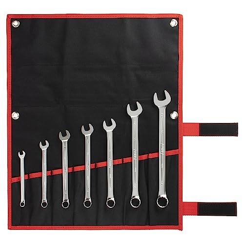 トネ(TONE) コンビネーションスパナセット CS700 ブラック 内容7点