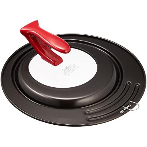 パール金属 ロッソ・ブラック シリコーン加工窓付スタンドパンカバー24~28cm用 PHB-2637