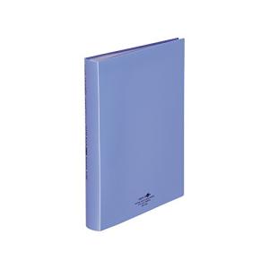 リヒトラブ クリヤーブック フラット A4 60ポケット 青 N5065-8｜kirelab-net