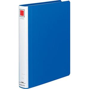 コクヨ パイプ式ファイル エコツインR(両開き) A4 2穴 300枚収容 青 フ-RT630B｜kirelab-net