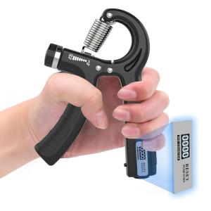 PROIRON フィンガーパワー ハンドグリップ 電子計数 握力 トレーニング 握力グリップ 前腕 筋トレ ハンドグリッパー 握力を鍛える道具｜kirelab-net