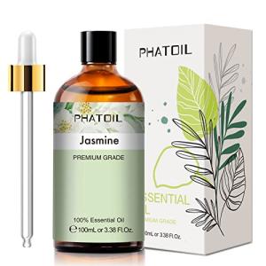 PHATOIL アロマオイル ジャスミン 100ml エッセンシャルオイル 精油｜kirelab-net
