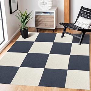 FUNHOO 厚めタイプ 吸着マット ジョイントマット30*30cm 30枚セット 約1.5畳 タイルマット マット カーペット フローリングカ｜kirelab-net