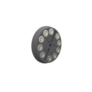 ムサシ(MUSASHI) センサーライト用強力マグネットベース 防犯 取付キット 屋外 取り付け簡単 SP-10｜kirelab-net