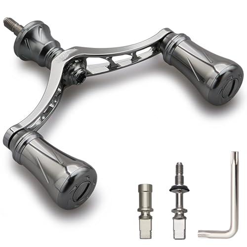 HEIGHTEN 80mm/95mm/98mm リール ハンドル 20mm/19mm ノブ 搭載 シ...