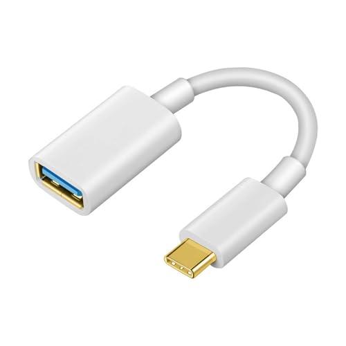 LUYING OTGケーブル Type-C 変換アダプタ タイプC USB3.0メス 高速転送 Ma...