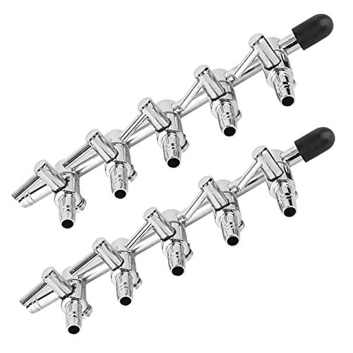 2個入り エアチューブ 分岐 5分岐 酸素分岐 分岐管 気流制御 調節 水槽用 アクアリウム エアー...