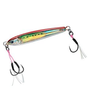 ダイワ(DAIWA) タングステンジグ TGベイトSLJ60FアカキンRマイワシ フラッシュアカキンリアルマイワシ 60g｜ルミナスエイト ヤフー店