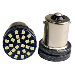 S25シングル球 LED P21W BA15S 1156 G18 超高輝度 24連SMD 車用 LEDランプ ウィンカーランプ バックランプ 1｜kirelab-net