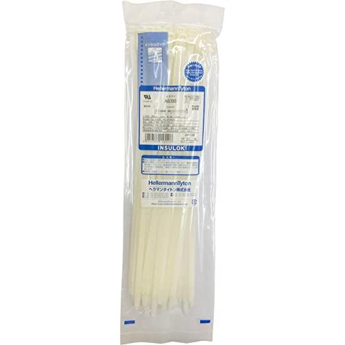 ヘラマンタイトン 結束バンド インシュロック AB350 50本入 標準・屋内用グレード 乳白