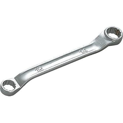 京都機械工具(KTC) 45度×6度ショートめがねレンチ 13×15mm M5S1315