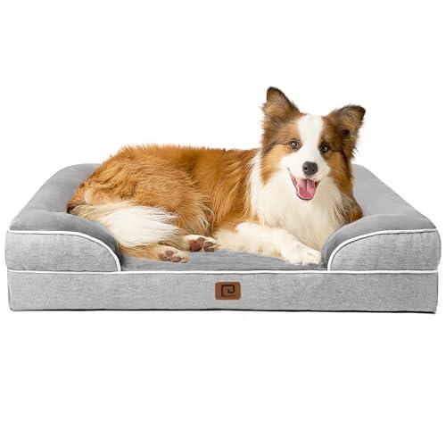 EHEYCIGA 犬 ベッド 夏 ペットベッド 防水 猫 ベッド 洗える 犬用 クッション 高反発 ...