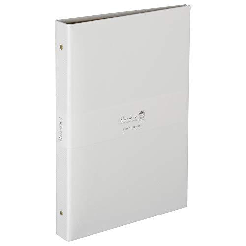 ナカバヤシ Harmaa（ハルマー） バインダー式ポケットアルバム L判3段 A-HR3Y-201-...