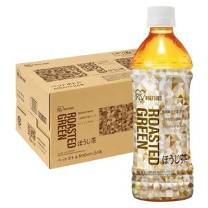 アイリスオーヤマ ほうじ茶 500ml ×24本 ホウジ茶 静岡県産 茶葉 ペットボトル ケース ボトル 500ミリリットル 国内製造 おちゃ｜kirelab-net