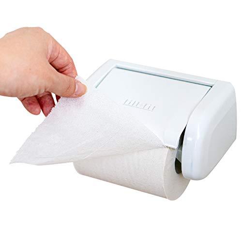 オカ(OKA) fill+fit(フィルフィット) ワンタッチ トイレットペーパーホルダー ホワイト...