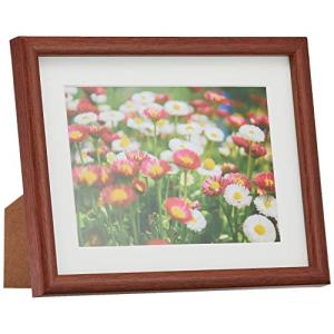 FUJICOLOR 木製額縁 M21 キャビネ 2L ブラウン 407864｜kirelab-net