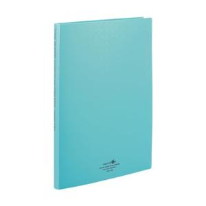 リヒトラブ AQUA DROPs クリヤーブック ポケットタイプ A4 青緑 5冊 N5015-28_5｜kirelab-net