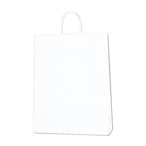 シモジマ ヘイコー 手提 紙袋 25CB 2才 シロ 32x11.5x41cm 50枚 003235801｜kirelab-net