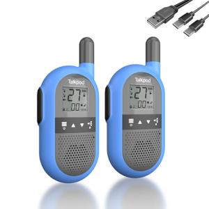 Talkpod 特定小電力トランシーバー 2台セット、充電式 無線機、小型軽量 省電力、免許・資格不要で使用できる、室外や室内での活動に適してい｜kirelab-net