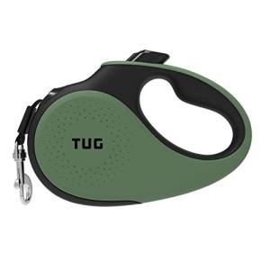 TUG 360°タングルフリー、頑丈引き込み式犬リード、スリップ防止ハンドル付き;5 m 強いナイロンテープ。片手ブレーキ、一時停止、ロック M｜kirelab-net