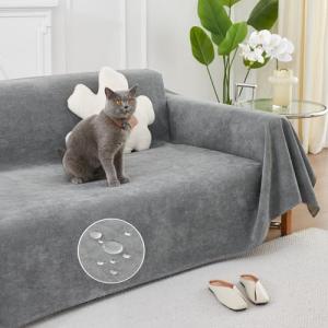 HomeFirst マルチカバー 長方形 防水 犬猫対策 ソファーカバー 撥水加工 ズレ防止 ソファカバー 1人掛け 2人掛け 肘付き 肘なし｜kirelab-net