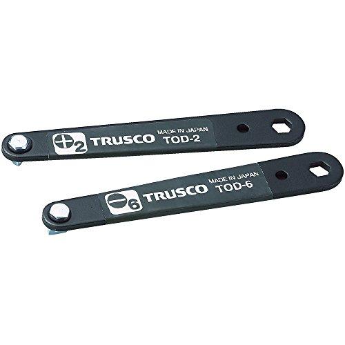 TRUSCO(トラスコ) 薄型オフセットドライバーセット TOD-26-2