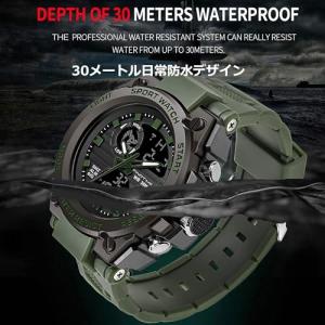 findtime 腕時計 デジタル メンズ デ...の詳細画像1