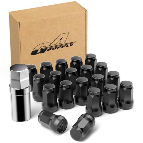 GAsupply ホイールロックナット M12 x P1.5 テーパー座60° 外七角 スチール製 ...