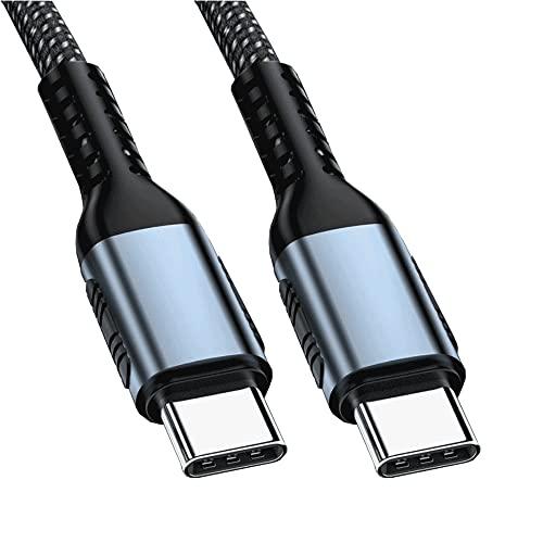 USB Type C ケーブル PD対応100W/5A急速充電 Type c to Type c タ...