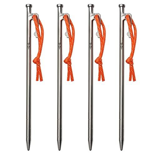 TiTo チタンペグ 24・30・35・40CM チタン合金 テントペぐ 高?度鍛造ペグ 錆びなく ...