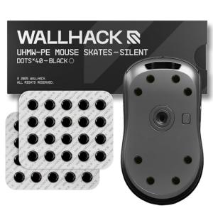 WALLHACK マウスソール 静音PTFE ドット型 汎用 ゲーミングマウス