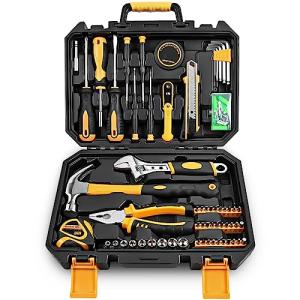 Nilight 工具セット 家庭用 100点 diy ツールセット 工具セット ボックス コンパクト バイク 整備 工具箱セット ホームツールセ｜kirelab-net