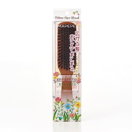 マペペ 濃密天然毛のボリュームケアブラシ