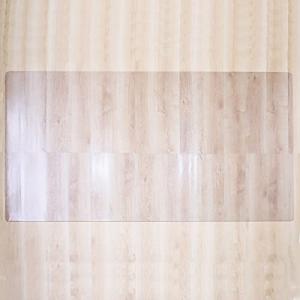 クリアマット フロアマット チェアマット 200×120cm 厚さ1.5mm ソフト 透明 撥水 床保護 床暖房対応 汚れ防止 お手入れ簡単 滑｜kirelab-net