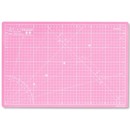 Elan カッターマット 手芸用品 両面仕様 A3 44 x 30cm ピンクパープル カッティング...