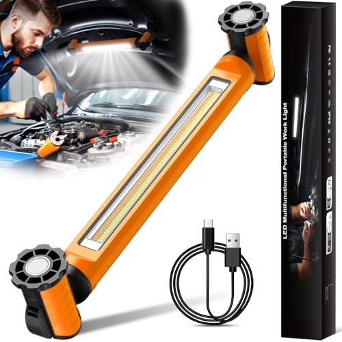 CLY LED作業灯 LED ワークライト ハンディライト USB Type-c充電 マグネット付き...