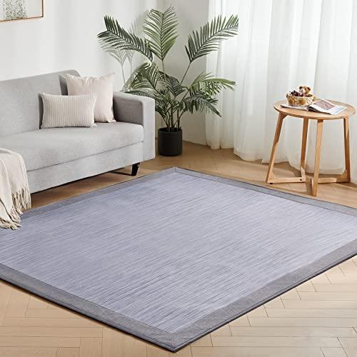 ラグ カーペット 夏用 ラグマット 2畳 冷感ラグ 厚手 13mm 約180×180cm 洗える 夏...