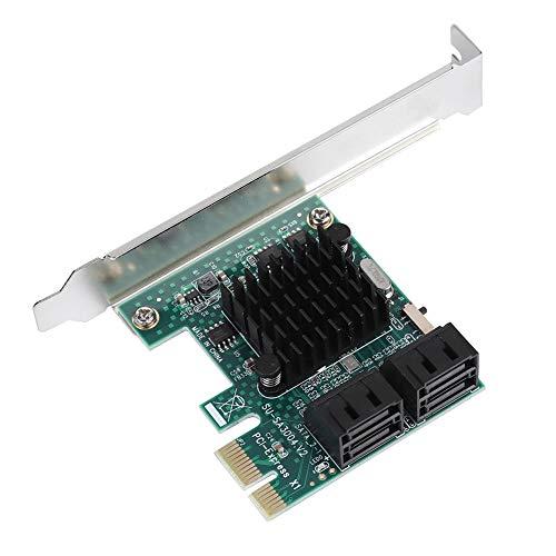 SATA 3.0拡張カード Fosa4ポートPCIEからSATA 3.0拡張コントローラへのカードア...
