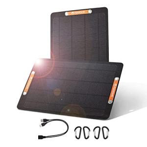 FlexSolar ソーラーパネル 6W 2PCS 6.5V USB2.0ソーラーチャージャー 小型 ソーラー充電器 防水IP67 ミニファン｜kirelab-net