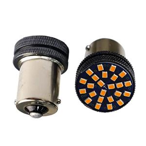 （Py21W 1156 BAU15S） LEDバルブ （ピン角度150度段違い ） 車用 LEDランプ ウインカー 2016SMD シングル 汎｜kirelab-net